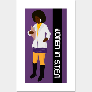 Women In Stem: Space ship earth Posters and Art